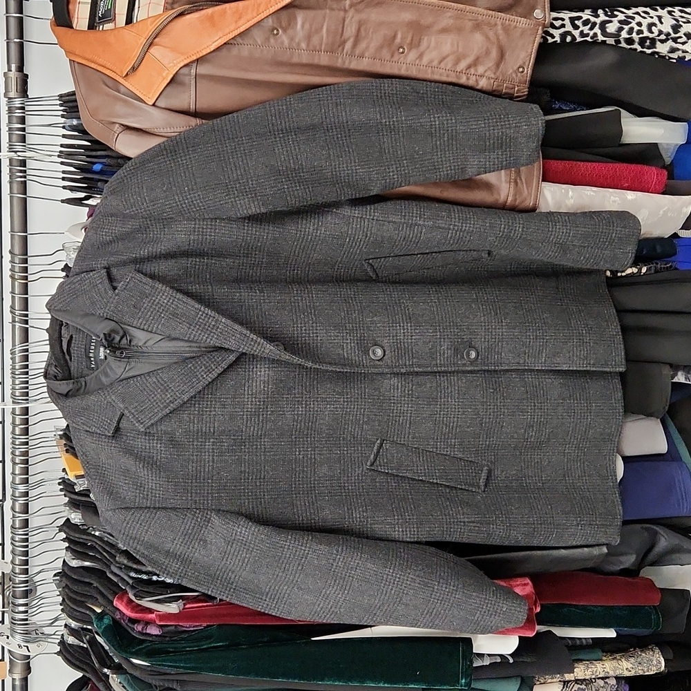 Van heusen wool coat b2